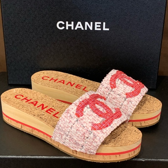 SOLD-Authentic Chanel Mules - Picture 1 of 6